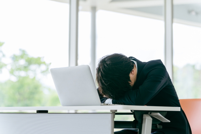 いびき無呼吸のせいで昼間の激しい眠気